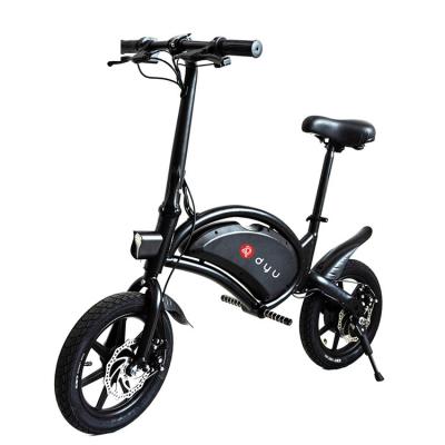 China Portable Adjustable Metal Bicycle Foldable Metal E-Bike 2 Wheel Scooter with Built-in Battery for sale