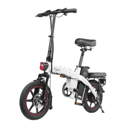 China MINI Removable Brushless Folding Mini Motorcycles Safeway Electric Bike With Batter for sale