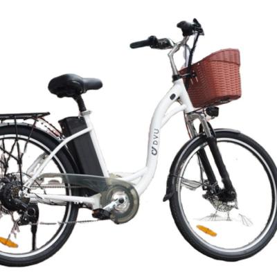 China Vintage Lady Route Velo Vintage E-Bike 48V Aluminum Alloy Ebike Retro Electric Bicycle Electric Bicycle Folding e Bike for sale