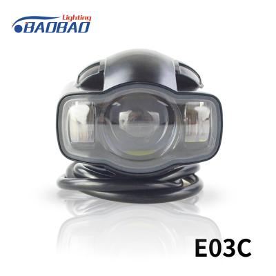 China E03C RTD USB motorcycle led headlight for sale