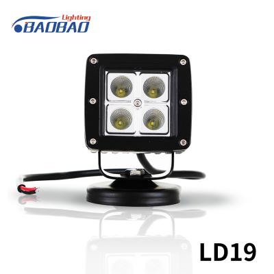 China LD19 12W 4LED led work light for sale