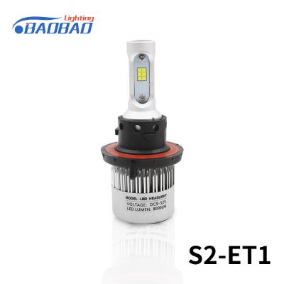 China S2 ETI 40W 8000LUMEN ETI Chips Car LED headlight for sale