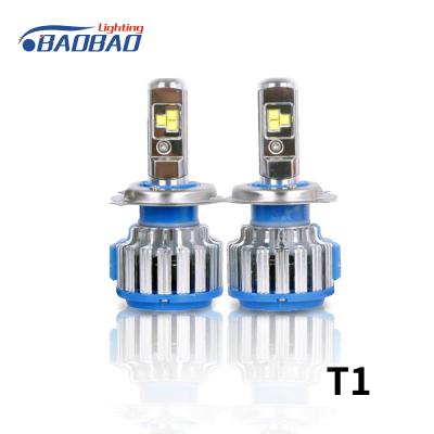 China T1 30W 3200Lumen 4pcs CREE CHIPS car led headlight for sale