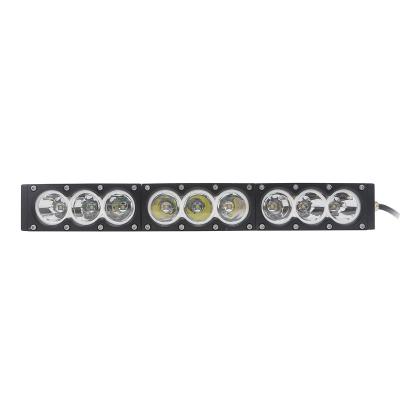 China H Style 90W White Color 9pcs 10W CREE LED LIGHT BAR 6000K 10-30V Combo Beam,Flood Beam, Spot beam for sale