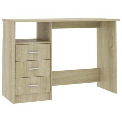 China (Height)Huaye Adjustable Desk with Drawer-Sonoma Oak for sale