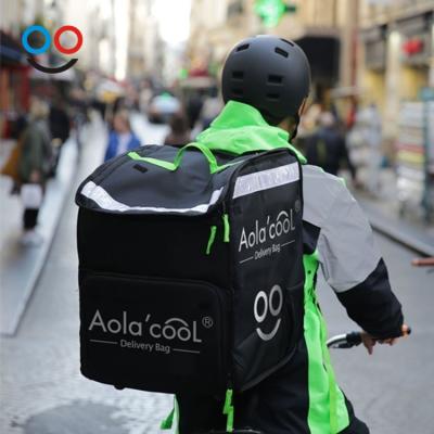 China Waterproof Food Delivery Bag Pizza Bag Food Delivery Backpack for UberEats for sale