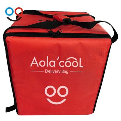 China Waterproof Thermal Bag Food Delivery Insulated Pizza Bag Food Delivery Pizza Backpack for sale