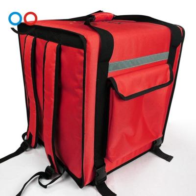 China Waterproof Insulated Food Delivery Backpack Thermal Pizza Delivery Bags For Food for sale