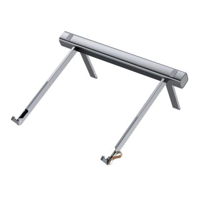 China 11-17.3 Inch Adjustable Height Aluminum Laptop Stand Ergonomic Folding Desk Stand Portable Angle for sale