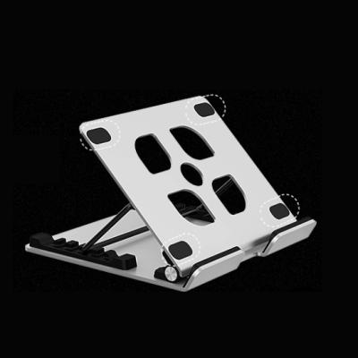 China 5-15.6 Inch Universal Aluminum Ergonomic Adjustable Vented Laptop Desk Stand Tablet Holder for sale