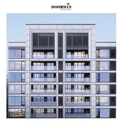 China 2021 Doorwin Architect Series Aluminum Swing Windows And Doors System Energy Effieient Germany Thermal Break for sale