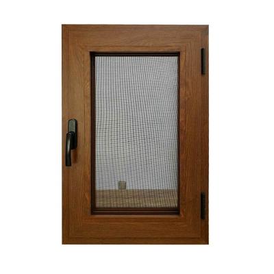 China Swing Windows Philippines Pattern In Wooden House Doors Cladding Aluminum Tilt And Turn Window With Handle for sale