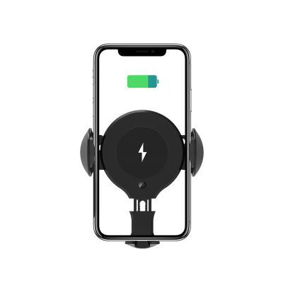 China Hot Selling Adjustable Car Wireless Charger Touch Sensor Car Phone Fast Charging Full Automatic Fast Charging Stand for sale