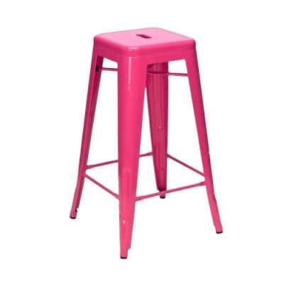 China Rustic Contemporary Rose Size Metal Bar Stool Counter for sale