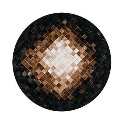 China European and American style high quality anti-slip round bedroom decor rugs kids geometric pattern rug for sale