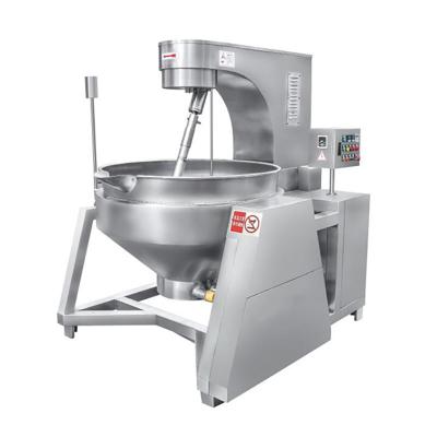 China Professional Industrial Automatic Pot Mixer Meat Processing Plants Planetary Pot Stir Fry Cooker Machine for sale