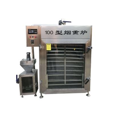 China Factory Commercial Sausage Making Machine Pork Meat Smoking Machine Smoked Fish Furnace In Factory Price for sale