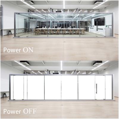 China The self-adhesive space with electronic film switchable Smart Glass and switchable Smart Glass film - enjoy instant privacy and cutting-edge techn for sale