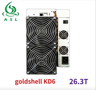 China Low Noise 80db Goldshell Asic Miner GoldShell KD6 26.3Th S HNS Asic Miner for sale