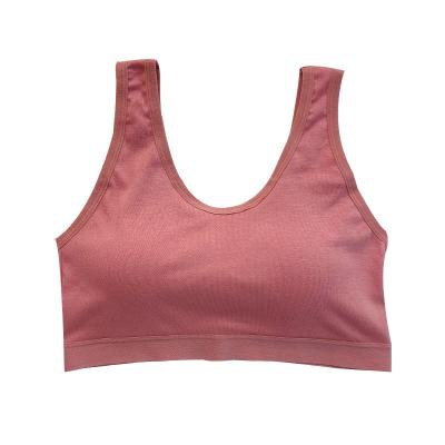 China Disposable Most Items Mom Bra Strap Chest Pad Cotton Middle-aged Vest Selling Lift Up Plus Size Underwear for sale