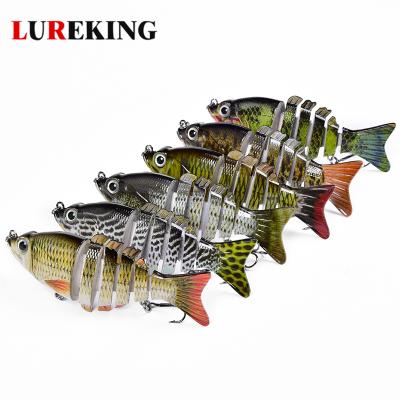 China ABS Lureking in common hard joint fishing lures, artificial fishing lures for sale