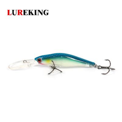 China ABS In Stock Supply Realistic Minnow Fishing Lure , Wholesale Artificial Lure Hard Minnow for sale