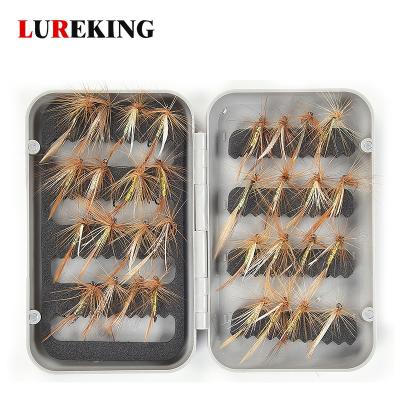 China Wholesale F004 F004 32Pcs Fly Lure Set Kit, Fly Fishing Lure With 12# Fly Hook for sale