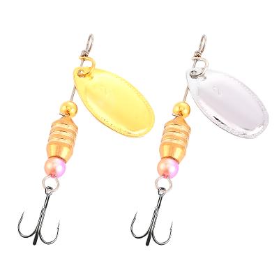 China Metal Metal Spinner Baits Spoon Set for Fishing Bass Trout Lure, Spinner Fishing Tackle for sale