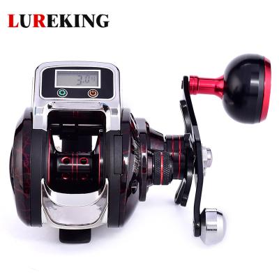 China Lureking Carbon Steel Bearing Metal Baitcasting Fishing Reel , In Stock Fishing Reel 3000 Series for sale