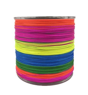 China Durable Polyethylene Lureking Braid Fishing Line 4 Strands , 4Strand Braided 100M Fishing Line for sale