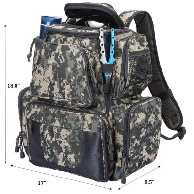 China UNIVERSAL Waterproof Fishing Carry Backpack Fishing Gear and Tackle Rod Tackle Bag for sale