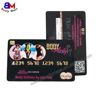 China Credit Card Luxury Custom Size Visa Plastic Business Card Printing Number QR Code Luxury PVC Embossed Plastic Business Cards With Logo for sale