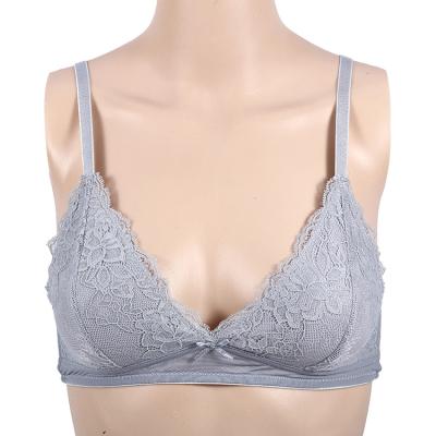 China Wholesale Hot Selling Lingerie Bra Lace Comfortable Comfortable Sexy Bralette Breathable for sale