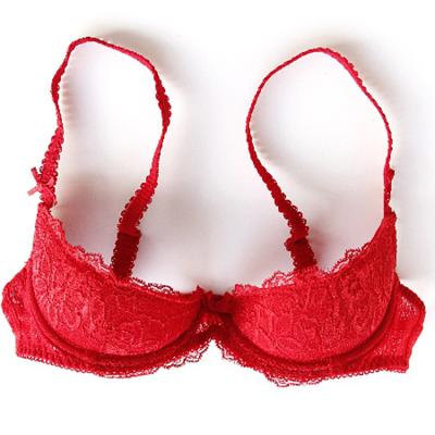 China New Half Cup Professional Stylish Bridal Bra Adjustable-Straps Pump Designer Bra Sexy Design for sale