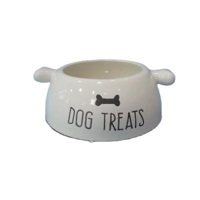 China Best-Selling Ceramic Dog Bowl and Cat Food Small Feeder Non-Automatic Ceramic Dog Feeders Bowls for sale