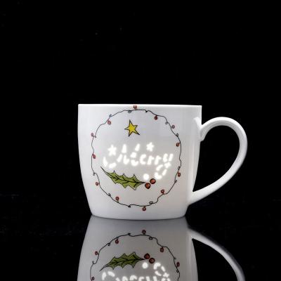 China Creative Christmas Tree Sustainable Mug Ceramic Christmas Outlet 2021factory Christm for sale