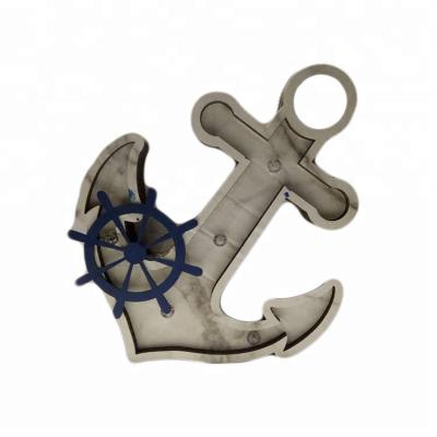 China China Handmade Ceramic Ship Steering Wheel And Anchor Design Wall Decoration for sale