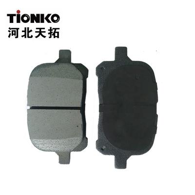 China Low Dust D2166 China Supplier Auto Parts Electric Car Brake Pad 04465-20550 GDB3152 For Toyota Brake Pads for sale