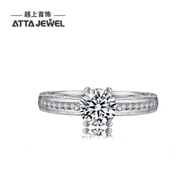 China 925 Silver Diamond Rings Sterling Silver 5925 Wedding Ring Gemstone for sale