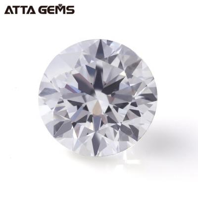 China HPHT Synthetic Diamond 1-2.0 Mm Excellent Round Brilliant CVD Lab Grown Loose Carat Cut HPHT Diamond Polished for sale