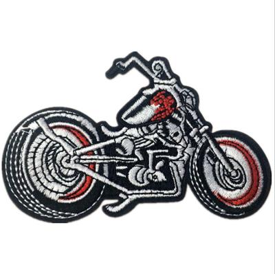 China 3D Letterman Custom Jacket Embroidered Motorcycle Patches Embroidery for sale