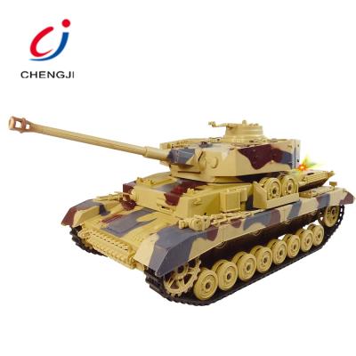 China Eco-friendly RC Vehicle Military Model Kids Mini Battle Tank Electric Toy Rc for sale