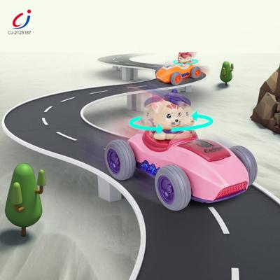 China Toy New Arrival Diecast Cartoon Diecast Cat Pull Back Car Toy, Model Vehicle Toy Alloy Diecast Metal Cars for sale