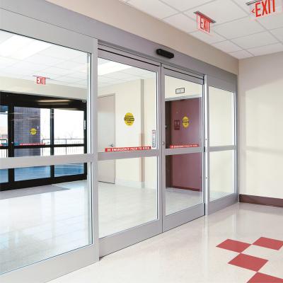 China Magnev Modern Automatic Linear Magnetic Sliding Door Entry Door Inductive Glass Door for sale