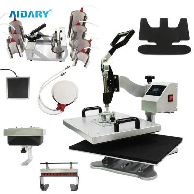 China Home Use AIDARY 15IN1 Combo Heat Press Machine Multi Function Mug Press 20OZ Lean Tumblers Press for sale