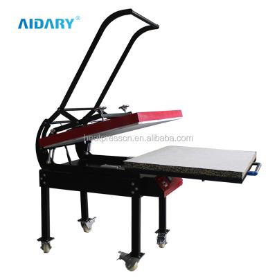 China Home Use Large Format T-shirt Transfer Press 60*80CM Manual Garment Heat Press Machine for sale