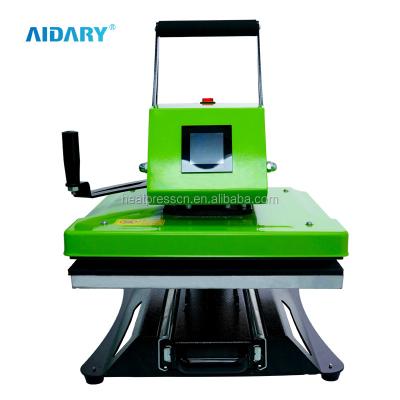 China Clamshell Drawer Design No Needs Air Compressor Electric Heating Press Machine for sale