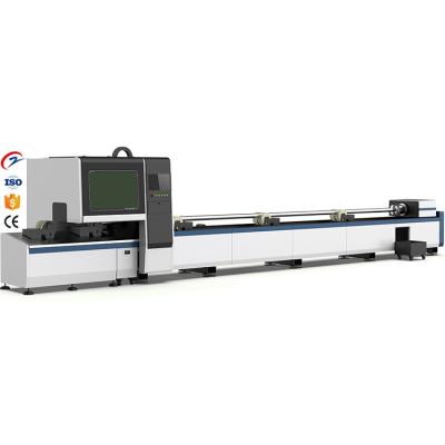 China laser cutting pipe fiber laser cutting machine 6m/auto loading tube fiber laser cutting machine price for sale