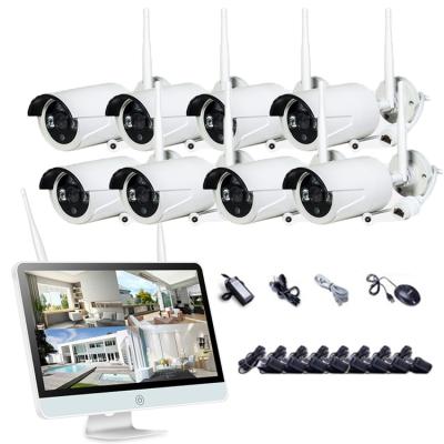 China Motion Detection Surveillance Set 8ch 15.6