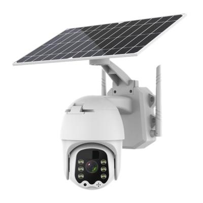 China Jianvision 1080P Vandal Proof Starlight Full Color 4g Solar Powered WI fi Solar Security CCTV for sale